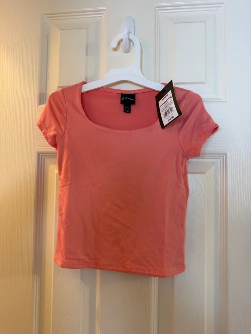 Art Class Girls Pink Scoop Neck Short Sleeve Tee | Size XS | NWT